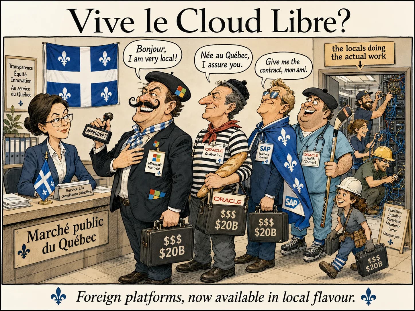Quebec Government Technology Procurement: The $20B Market